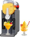 Machine à granita : Machine à granita tout-en-un sans glace pour un usage domestique, affichage de la température en temps réel, nettoyage automatique, 6 programmes prédéfinis | Margaritas glacées, cocktails, frappés, crèmes glacées, smoothies…