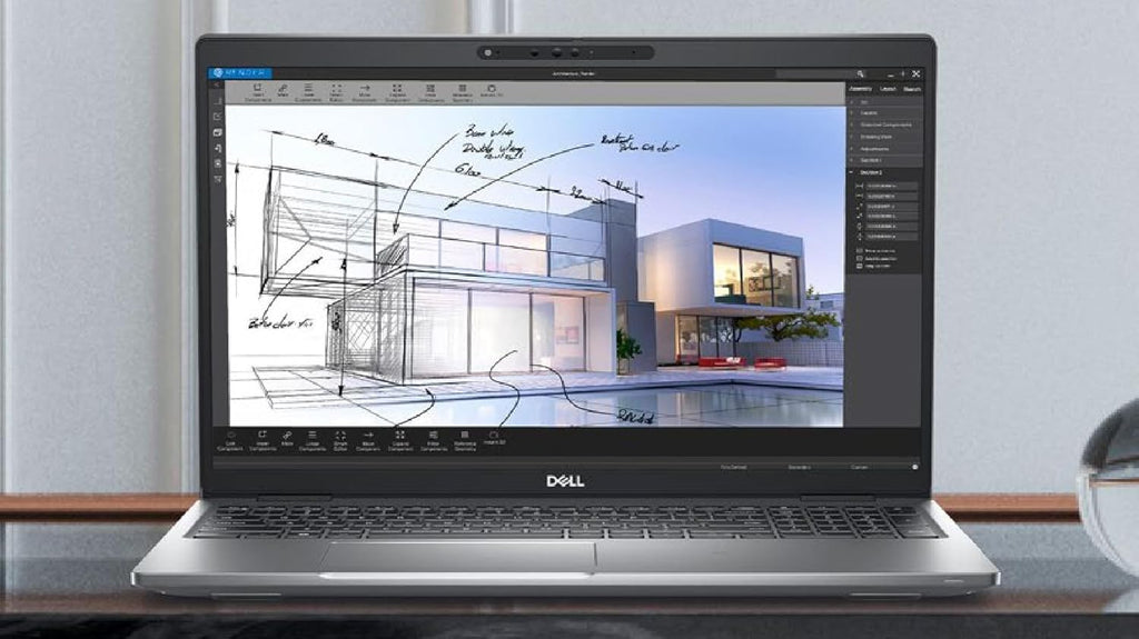 Station de travail mobile Dell Precision 3570, ordinateur compact portable professionnel 15,6 pouces FHD (1920×1080), processeur Intel Core i5-1250 de 12e génération, 16 Go de RAM, SSD de 512 Go, clavier rétroéclairé, Windows 11 Pro (reconditionné)