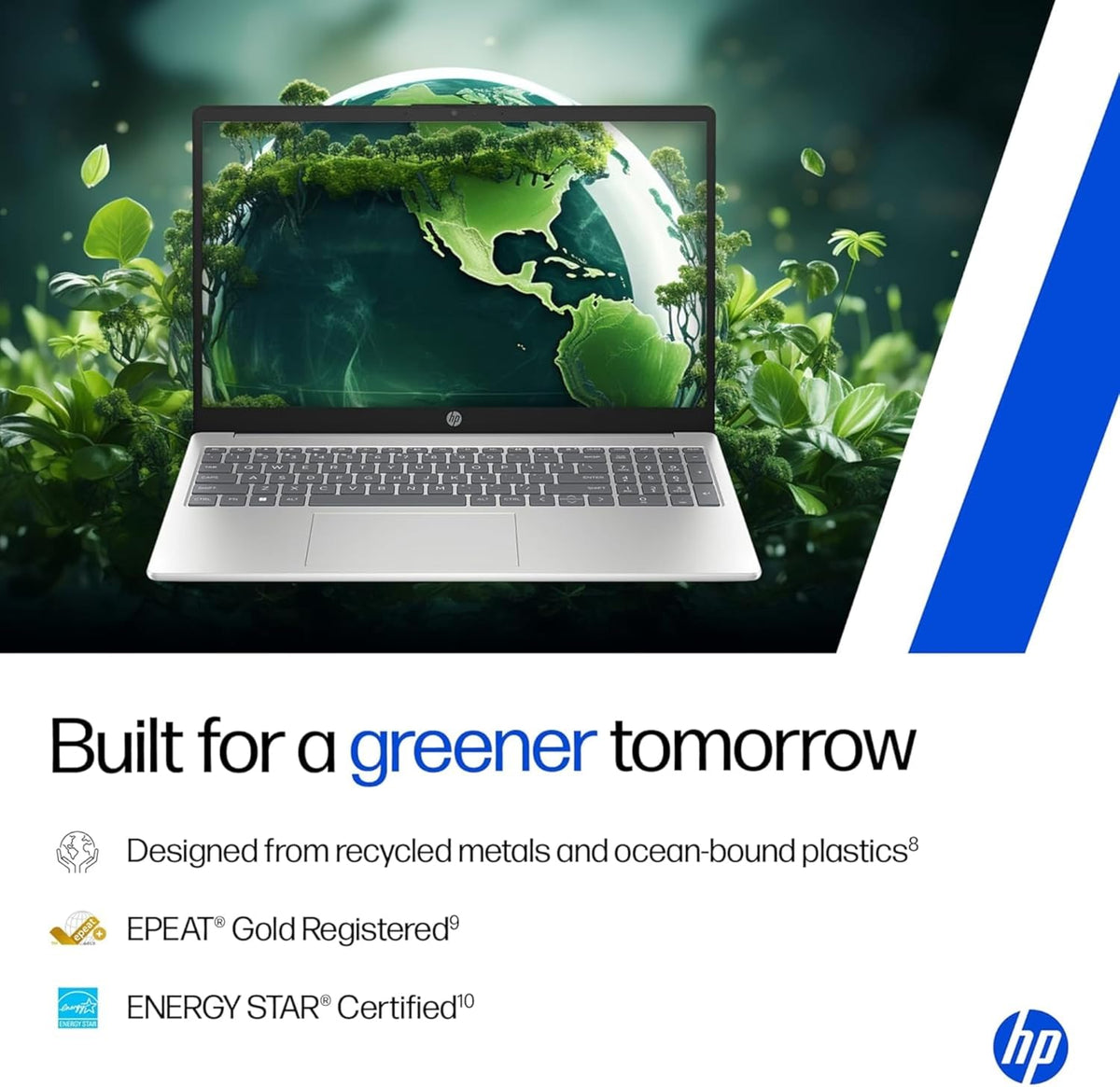 Ordinateur compact portable HP Ultrabook • 1 To de stockage en ligne avec 128 Go supplémentaires (64 Go internes et 64 Go externes USB) • 8 Go de mémoire vive intelligente • Autonomie d'une journée • Windows 11 • 1 an d'abonnement à Microsoft Office