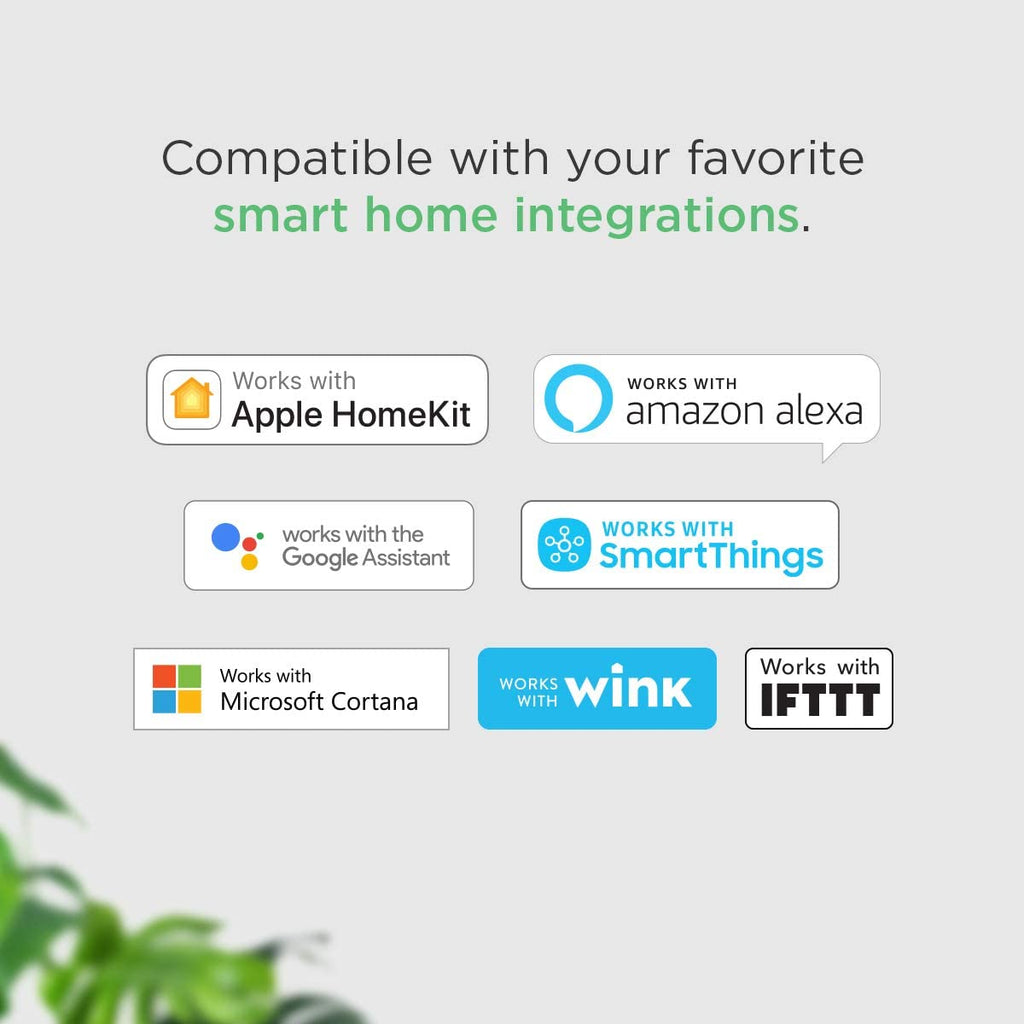 Thermostat intelligent 4 pouces doté de Alexa intégrée et capteur de température ambiante inclus