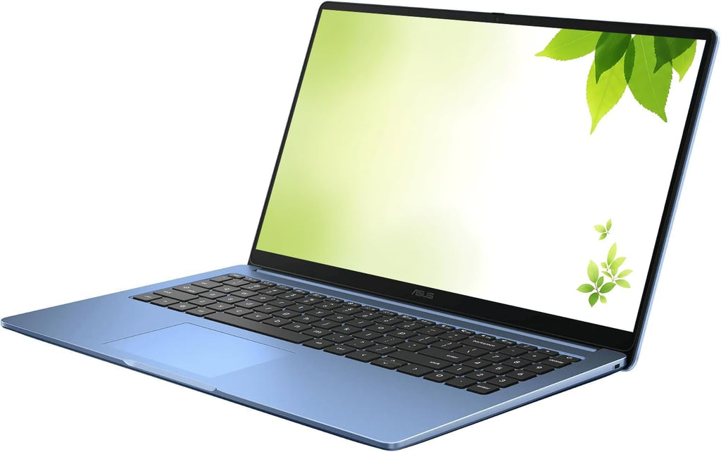 Chromebook ASUS 2026 15" FHD IPS, processeur Intel jusqu'à 2,80 GHz, 4 Go de mémoire DDR4, 128 Go de stockage, HDMI, Wi-Fi ultra-rapide, Chrome OS, bleu pastel, reconditionné