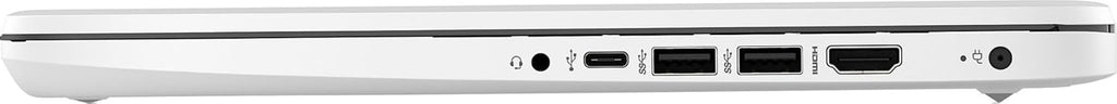 Ordinateur compact portable professionnel HP 14 avec Microsoft Office 365, processeur Intel quadricœur, 64 Go de stockage eMMC, 4 Go de RAM, Windows 11, écouteurs PLUSERA, blanc