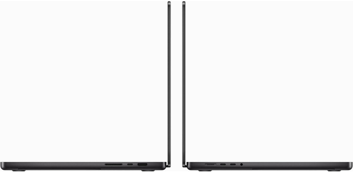 MacBook Pro 2023 d'Apple avec puce M3 Max, processeur à 16 cœurs et processeur graphique à 40 cœurs (16,2 pouces, 64 Go de RAM, 1 To de stockage SSD) (clavier QWERTY anglais) Noir sidéral (reconditionné)