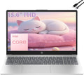 Ordinateur compact portable HP 15,6" FHD Édition 2026 avec Copilot AI, 16 Go de RAM, SSD de 512 Go, processeur Intel, autonomie longue durée, poids léger (1,65 kg), Microsoft 365, Windows 11 pour étudiants et Office, câble RJ45