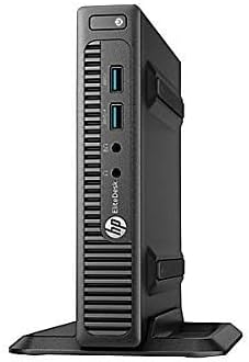 Ordinateur de bureau HP EliteDesk 705 G3 Mini | AMD A12-9800E (3,1 GHz - 3,8 GHz) | 8 Go de RAM | SSD de 256 Go | Clavier et souris | Wi-Fi USB | Bluetooth USB | Windows 11 Professionnel (Reconditionné) – Modèle pratique