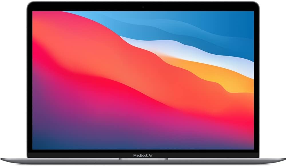 MacBook Air Apple fin 2020 avec puce Apple M1 (13,3 pouces, 8 Go de RAM, SSD de 128 Go), gris sidéral (reconditionné)