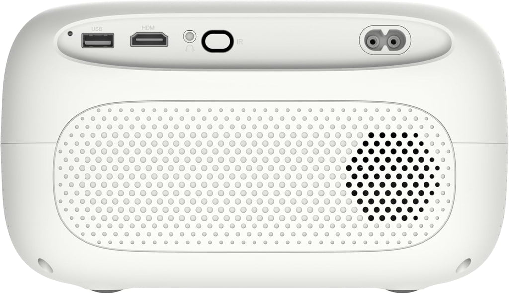 Projecteur intelligent au format compact PJ500, écran HD 1080p de 40 à 130 pouces, décodage 4K, 550 lumens ANSI, mise au point automatique et correction trapézoïdale, connectivité Wi-Fi 6 et Bluetooth 5.2