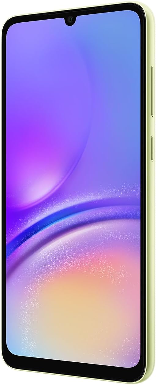Samsung Galaxy A05 A055M 64 Go Double SIM GSM Débloqué Smartphone Android (Version Amérique latine) - Vert clair – Modèle pratique