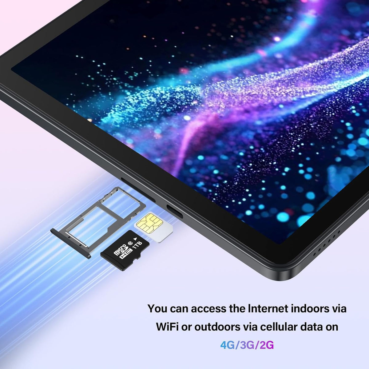 Tablette tactile Android 15 11 pouces (mise à jour 2026) - 16 Go de RAM, 128 Go de ROM (extensible jusqu'à 1 To), Wi-Fi 5G, double caméra 21 Mpx, processeur octa-core MTK8786, Gemini AI 2.0. Livrée avec clavier, souris, film protecteur et étui (gris)