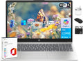 Ordinateur compact portable HP 2025, fleuron professionnel ultra-fin, suite Office à vie, optimisé par l'IA, écran HD 15,6 pouces, processeur Intel i3 à 8 cœurs, 16 Go de RAM, 628 Go de stockage (128 Go UFS + 500 Go extensible), Wi-Fi 6, Copilot
