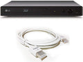 Lecteur Blu-ray LG 3D multizone - Lecture ABC multizone complète - Compatible Wi-Fi - Câble HDMI 1,8 m inclus – Modèle pratique