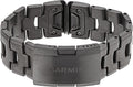Présentation : Bracelet de montre Garmin QuickFit 22 - Bracelet en titane ventilé avec revêtement DLC gris carbone