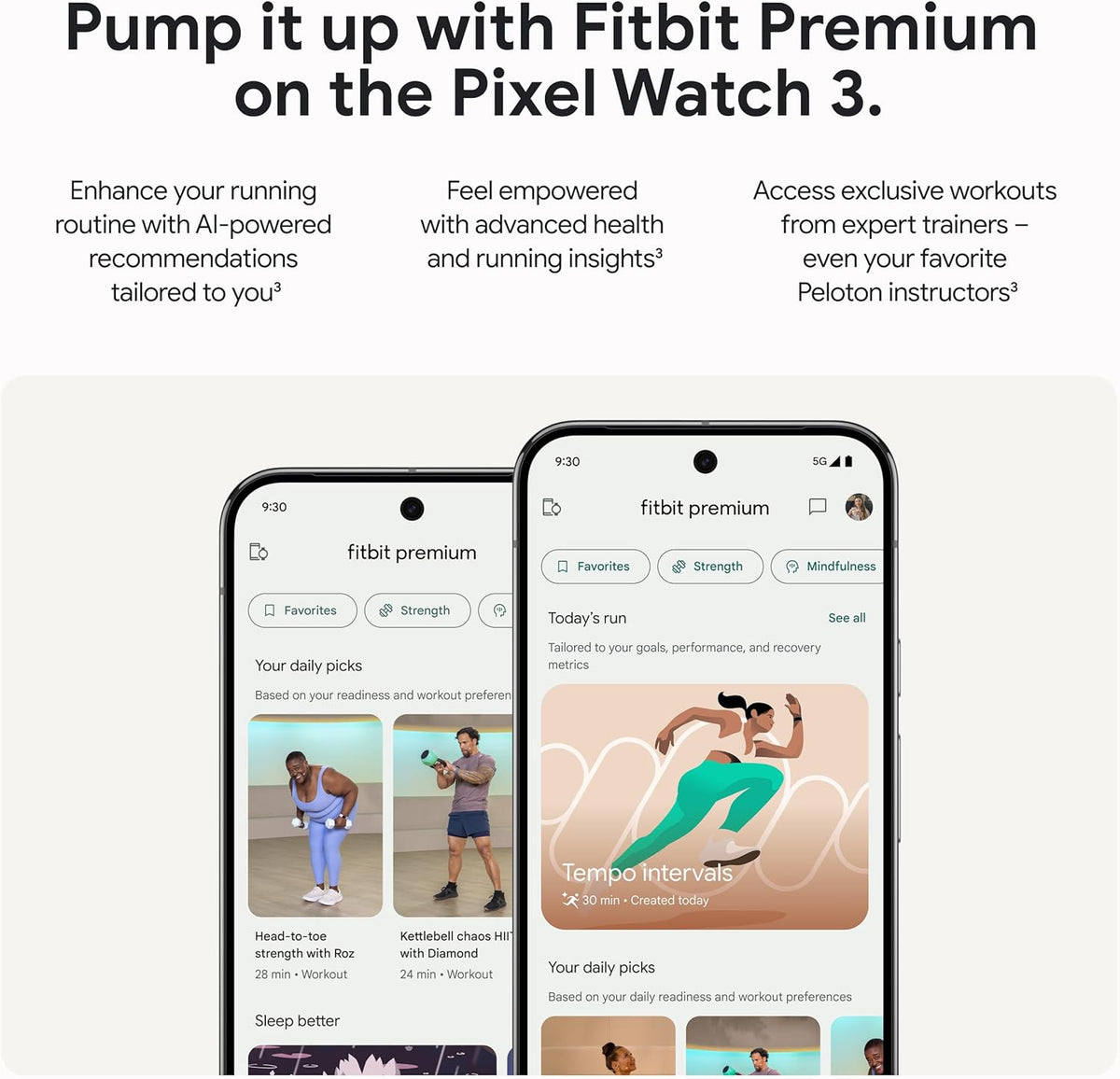 Présentation : Google Pixel Watch 3 (45 mm) Modèle 2024 - Montre connectée Android avec suivi de la fréquence cardiaque, fonctionnalités avancées de course à pied Fitbit, autonomie de 24 heures, boîtier en aluminium noir mat, bracelet en obsidienne,