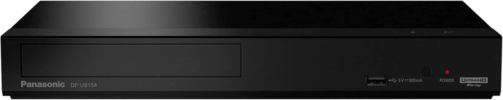 Lecteur Blu-ray 4K Panasonic : lecture vidéo Ultra HD Premium et audio haute résolution - Lecteur DVD DP-UB154P-K (noir) – Modèle pratique