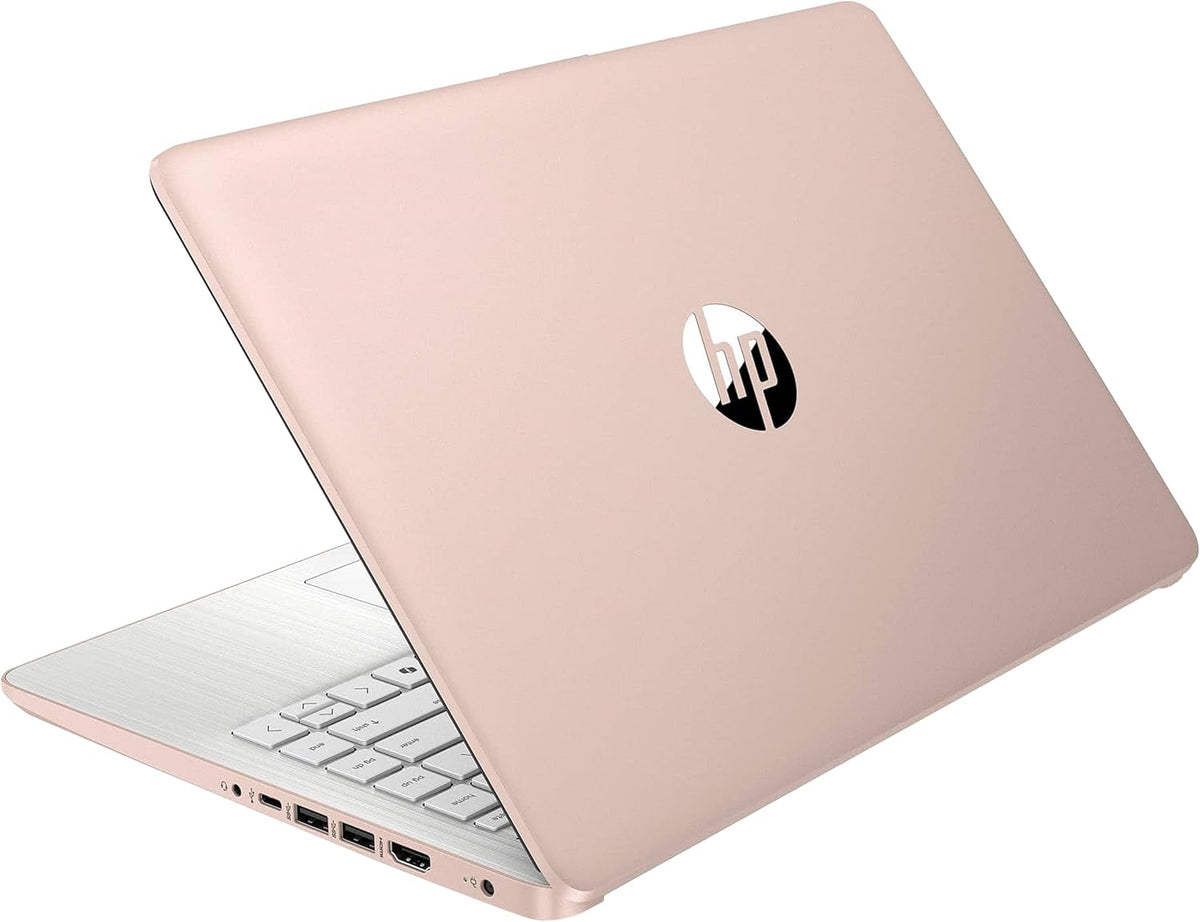 Ordinateur compact portable HP Stream 14 HD, processeur Intel N150, 4 Go de RAM, disque dur UFS de 128 Go, carte graphique Intel, webcam, Wi-Fi 6, autonomie longue durée, Copilot, Windows 11 S, couleur or (reconditionné)