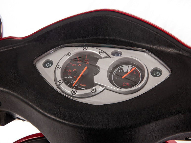GreenStreet GreenStreet Elektromobil »E-Mover«, 20 km/h, 25 km/h, 50 km Reichweite, doté de Topcase