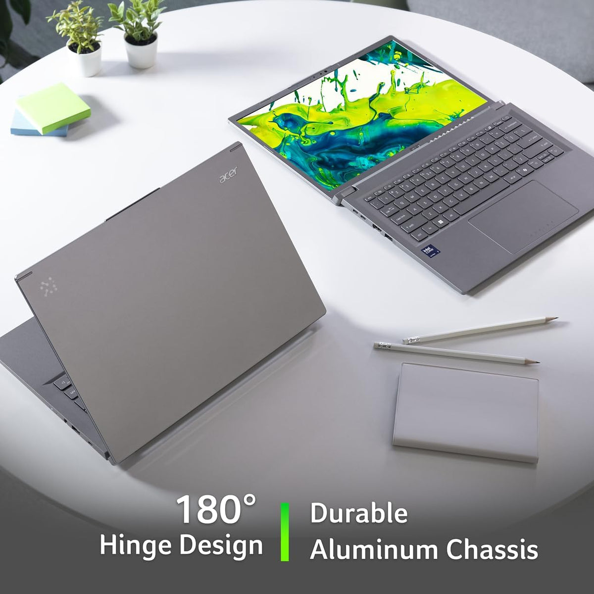 PC Acer Aspire 14 AI Copilot+ | Écran 14" WUXGA | Processeur Intel Core Ultra 5 226 V | NPU : jusqu'à 40 cœurs - GPU : jusqu'à 53 cœurs | Intel ARC 130 V | 16 Go LPDDR5X | SSD 512 Go | Wi-Fi 6E | A14-52M-51S1