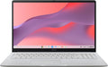 Ordinateur compact portable ASUS Chromebook CX15, écran 15,6" FHD antireflet, processeur Intel Celeron N4500, 128 Go de stockage, 8 Go de RAM, ChromeOS, gris pur, CX1505CKA-AS88F-PG