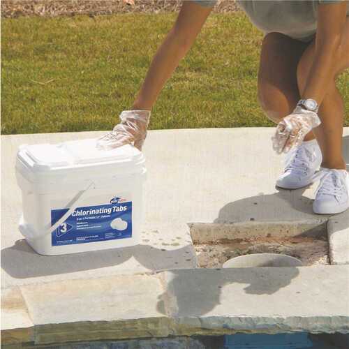Comprimés de chlore Pool Time 21827PTM 35 lb pratique