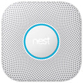 Détecteur de fumée et de monoxyde de carbone doté de connectivité filaire Google Nest Protect 2e génération doté de alertes vocales et notifications téléphoniques