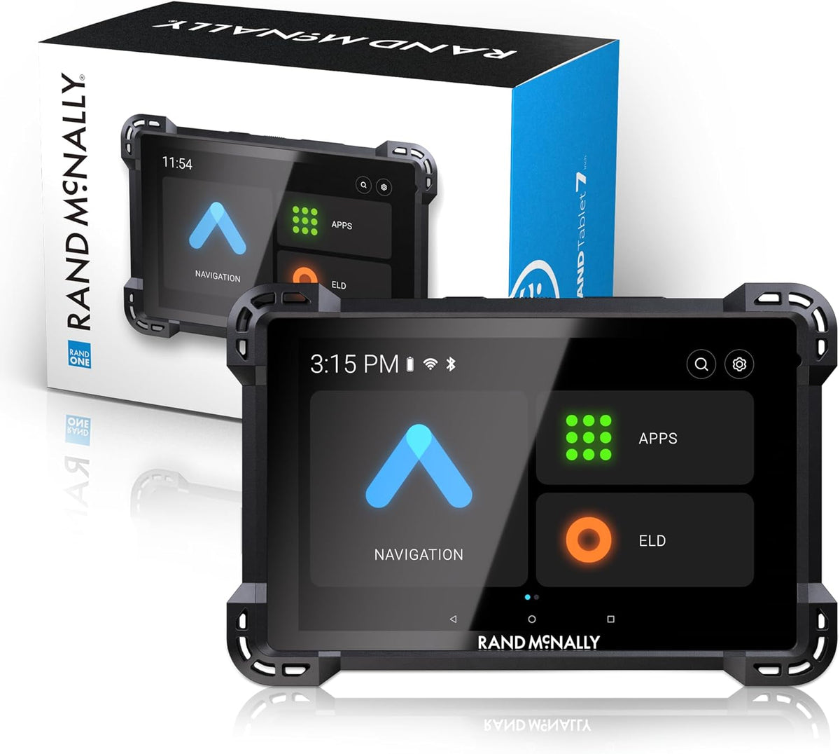 Navigateur GPS pour camions Rand McNally RANDTAB7 7 pouces doté de les meilleurs itinéraires personnalisés du secteur : Rand Navigation 2.0 doté de cartes 2025