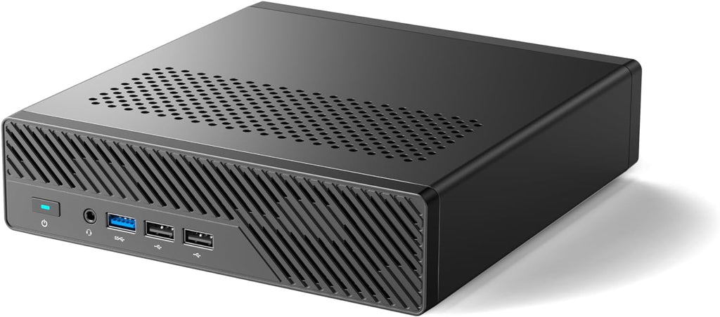 MINISFORUM MS-01-S1260 Mini PC Barebone doté de Intel Core i5-12600H, compatible vPro Enterprise, 2 ports LAN SFP+ 10 Gbps, 2 ports RJ45 2,5 Gb, 2 ports USB 4.0, 16 emplacements PCIe 4.0, SSD M.2 NVMe et SSD U.2 NVMe (sans système d'exploitation…