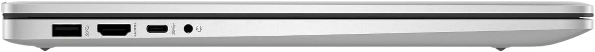 Ordinateur compact portable HP 17,3" HD+ Professionnel et Étudiant, 16 Go de RAM, SSD de 1 To, Processeur Intel Core i3 à 8 cœurs, Windows 11 Pro, Clavier numérique, Wi-Fi 6, Écouteurs PLUSERA et hub 8 en 1, Argent naturel
