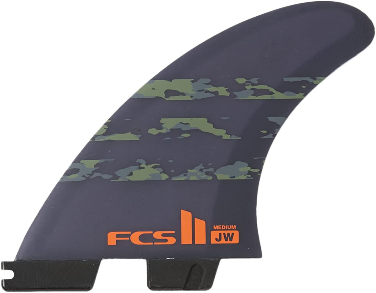 Ensemble de trois ailerons FCS II JW PC Medium 2024 - Moyen – Modèle pratique