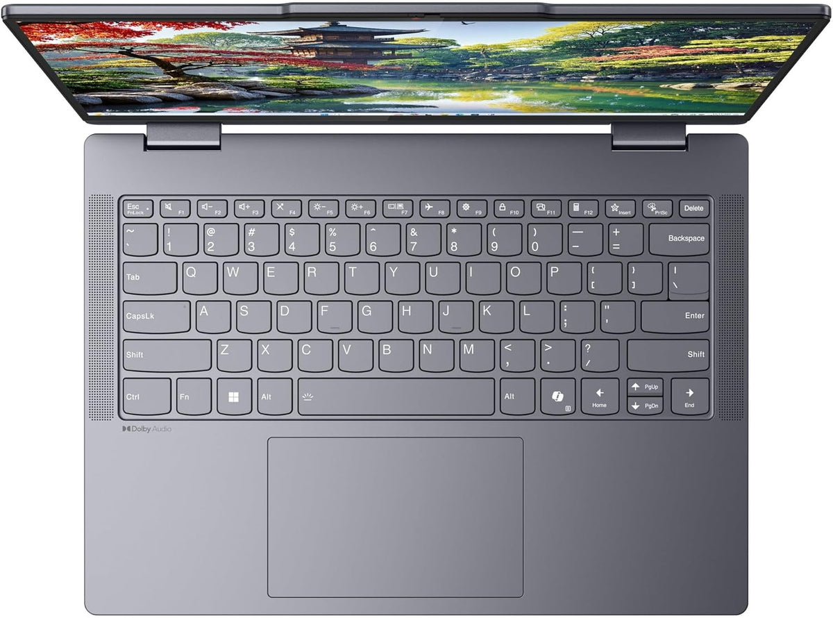 Ordinateur compact portable Lenovo IdeaPad 5i 2-en-1 14" WUXGA tactile | Processeur Intel Core Ultra 5 AI 225U | Carte graphique Intel | Gris | Rétroéclairage | 8 Go de RAM DDR5 | SSD 512 Go | Windows 11 Famille | Hub USB 3.0 inclus