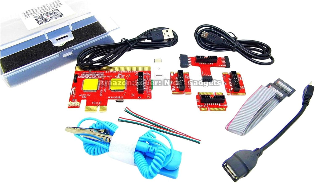Nouvelle carte de test USB PCIe V8 : kit de diagnostic de carte mère, outil de diagnostic USB unique pour PC, ordinateur compact portable, serveur, mini PC tout-en-un, Mac, téléphone Android, tablette, analyseur d'ordinateur multi-ports.
