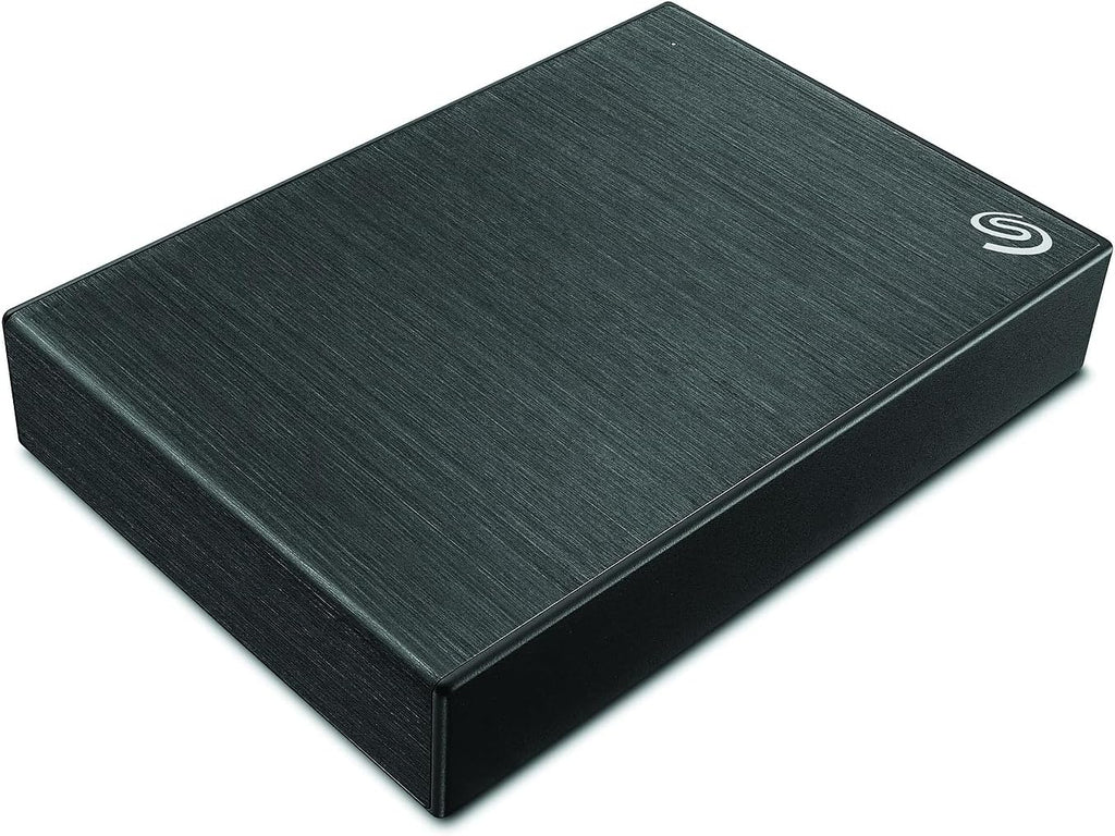 Disque dur externe compact portable Seagate One Touch, 4 To, cryptage matériel activé par mot de passe, compatible PC, ordinateur compact portable et Mac, USB 3.0, noir (STKZ4000400)