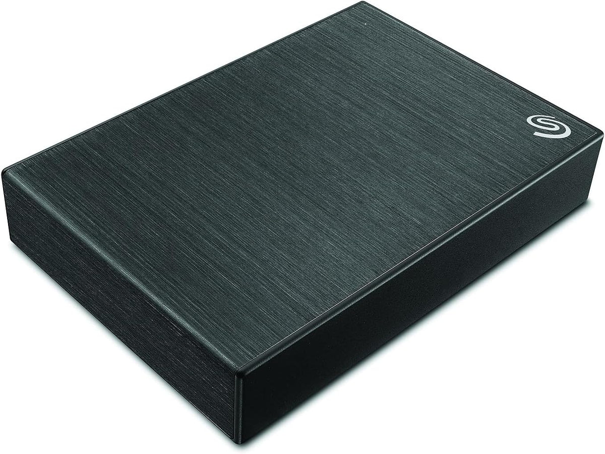 Disque dur externe compact portable Seagate One Touch, 4 To, cryptage matériel activé par mot de passe, compatible PC, ordinateur compact portable et Mac, USB 3.0, noir (STKZ4000400)