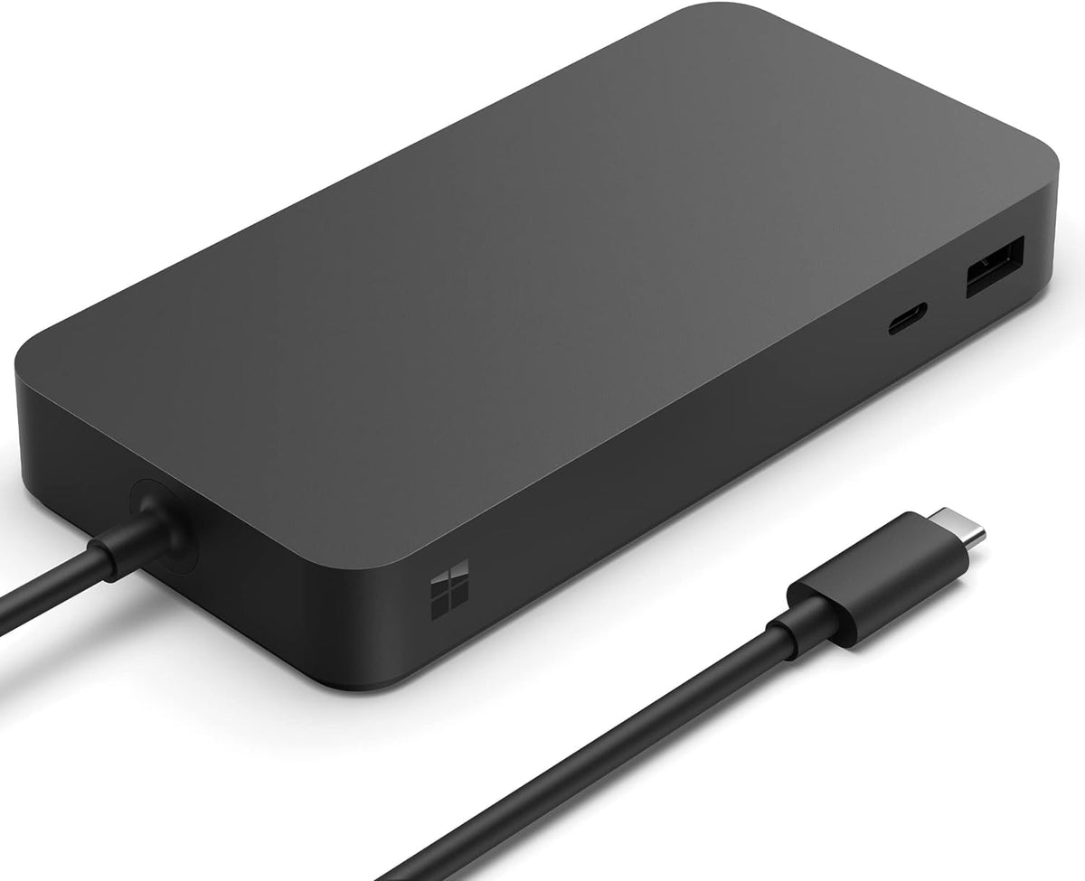 Station d'accueil Microsoft Surface Thunderbolt 4 - Noire (T8H-00001) – Modèle pratique