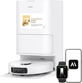 Aspirateur et laveur robot Mova E40 Ultra, aspiration de 19 000 Pa, serpillère extensible et relevable, station tout-en-un, vidage automatique, lavage automatique et séchage à air chaud, détection d'obstacles à 360°, application et commande vocale