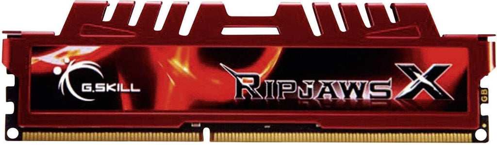 Mémoire RAM DDR3 G.SKILL RipjawsX Series (XMP) 16 Go (2 x 8 Go) 1600 MT/s CL10-10-10-30 1,50 V pour ordinateur de bureau U-DIMM (F3-12800CL10D-16GBXL) – Modèle pratique