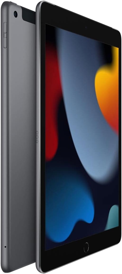 iPad Apple 2021 (10,2 pouces, Wi-Fi + Cellular, 256 Go) - Gris sidéral (Reconditionné) pratique