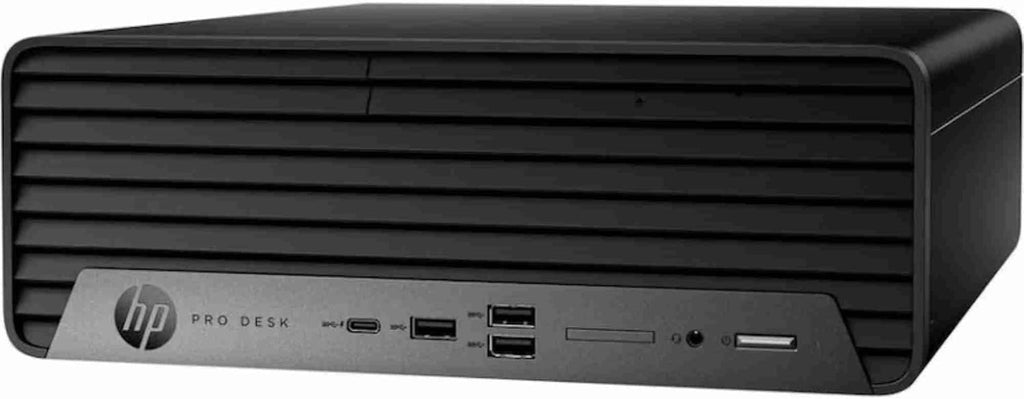 Ordinateur de bureau professionnel HP ProDesk 400 G9 SFF, processeur Intel, 32 Go de RAM, SSD PCIe de 1 To, double affichage 4K, USB-C, HDMI, RJ-45, Wi-Fi, clavier et souris doté de connectivité filaires, Windows 11 Professionnel
