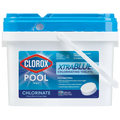 Comprimés de chlore Clorox Pool&Spa XtraBlue 3 pour piscines, 11,3 kg (25 lb) pratique