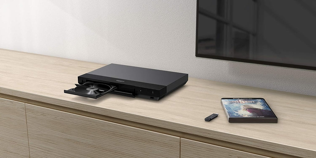 Lecteur Blu-ray/DVD Sony UBP-X700U 4K Ultra HD pour Home Cinéma, conversion ascendante 4K, HDR10, audio haute résolution Dolby Digital TrueHD/DTS, Dolby Vision, câble HDMI inclus (modèle 2025). – Modèle pratique