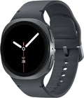 Présentation : Montre connectée Samsung Galaxy Watch 8 (2025) 40 mm Bluetooth, design coussin, suivi d'activité, coaching du sommeil et de la course à pied, score d'énergie, suivi de la fréquence cardiaque, couleur graphite, version américaine, garan
