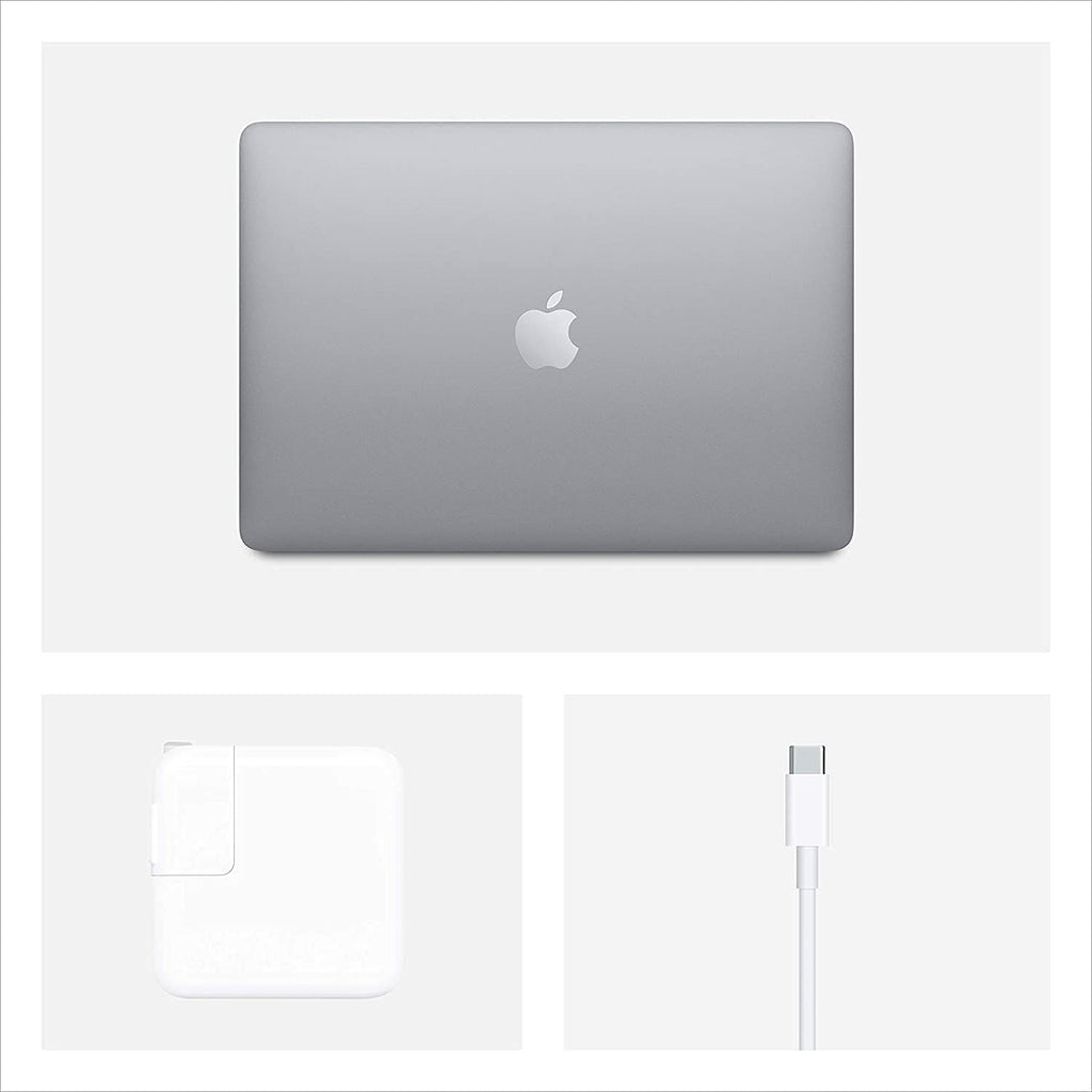 MacBook Air 2020 d'Apple avec processeur Intel Core i3 à 1,1 GHz, écran 13 pouces, 8 Go de RAM, stockage SSD de 128 Go, gris sidéral (reconditionné)