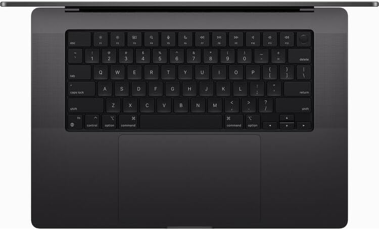 MacBook Pro 2023 d'Apple avec puce M3 Max, processeur à 16 cœurs et processeur graphique à 40 cœurs (16,2 pouces, 64 Go de RAM, 1 To de stockage SSD) (clavier QWERTY anglais) Noir sidéral (reconditionné)