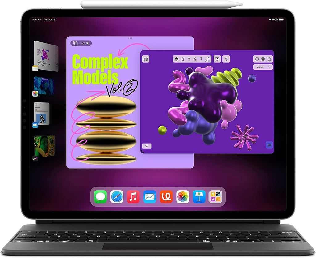 iPad Pro 2022 d'Apple (12,9 pouces Wi-Fi 256 Go) - Gris sidéral (Reconditionné) pratique