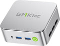 Mini PC GMKtec G10 Ryzen 5 3500U (Plus performant que les N150/4300U/3200U) 16 Go de RAM, SSD de 512 Go, carte réseau 2,5 GbE, adapté à le bureau, la maison ou les petites entreprises (HTPC), triple écran 4K, Wi-Fi, Bluetooth, USB-C, DisplayPort…