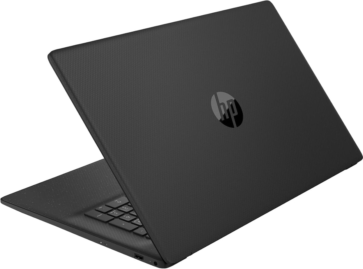 Ordinateur compact portable professionnel HP 17,3 pouces, processeur Intel Core i5 à 10 cœurs, Windows 11 Pro avec suite Microsoft Office à vie, écouteurs PLUSERA, noir (Intel Core i5, 64 Go de RAM | 2,2 To de stockage)