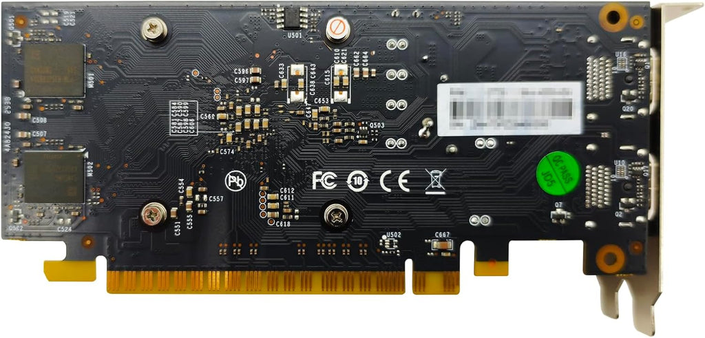 Carte graphique 51RISC GT 730 4 Go LP, 4 ports HDMI, profil bas, GDDR5, format au format compact, adaptée à les jeux doté de écran 8K, PC de bureau/mini PC SFF (GTX 730 4G 4×HDMI LP)
