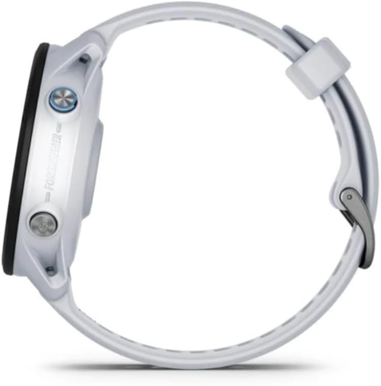 Présentation : Montre connectée GPS de course à pied Garmin Forerunner® 955, conçue pour les triathlètes, batterie longue durée, Whitestone