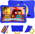 Tablette tactile DigiLand pour enfants 10,1 pouces, Android 15, 6 Go de RAM + 64 Go de ROM (extensible via carte TF), contrôle parental, applications pour enfants préinstallées, double caméra 2 MP + 5 MP, tablette éducative Android avec étui de prote