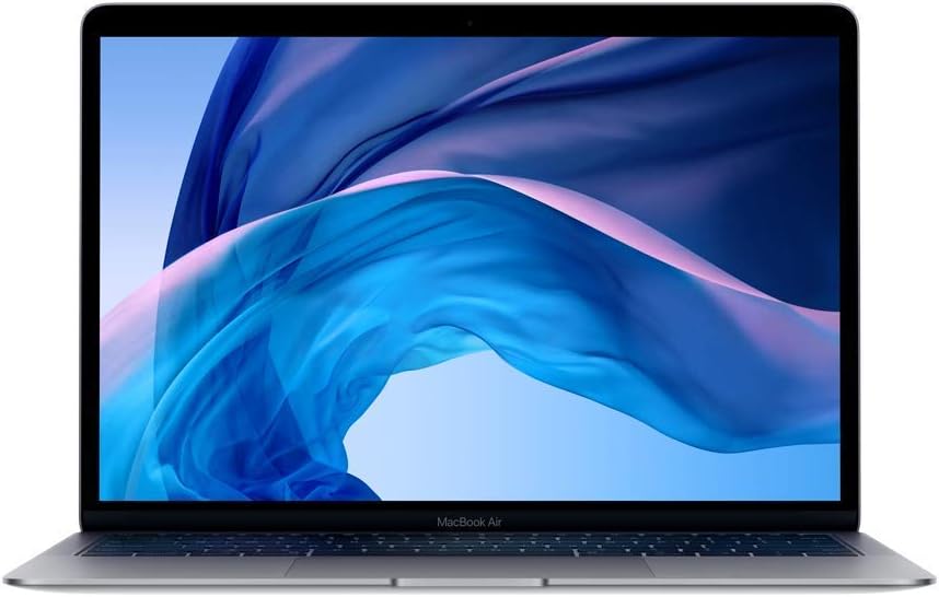 MacBook Air 2019 d'Apple avec processeur Intel Core i5 à 1,6 GHz (13 pouces, 8 Go de RAM, 128 Go de stockage SSD), gris sidéral (reconditionné)