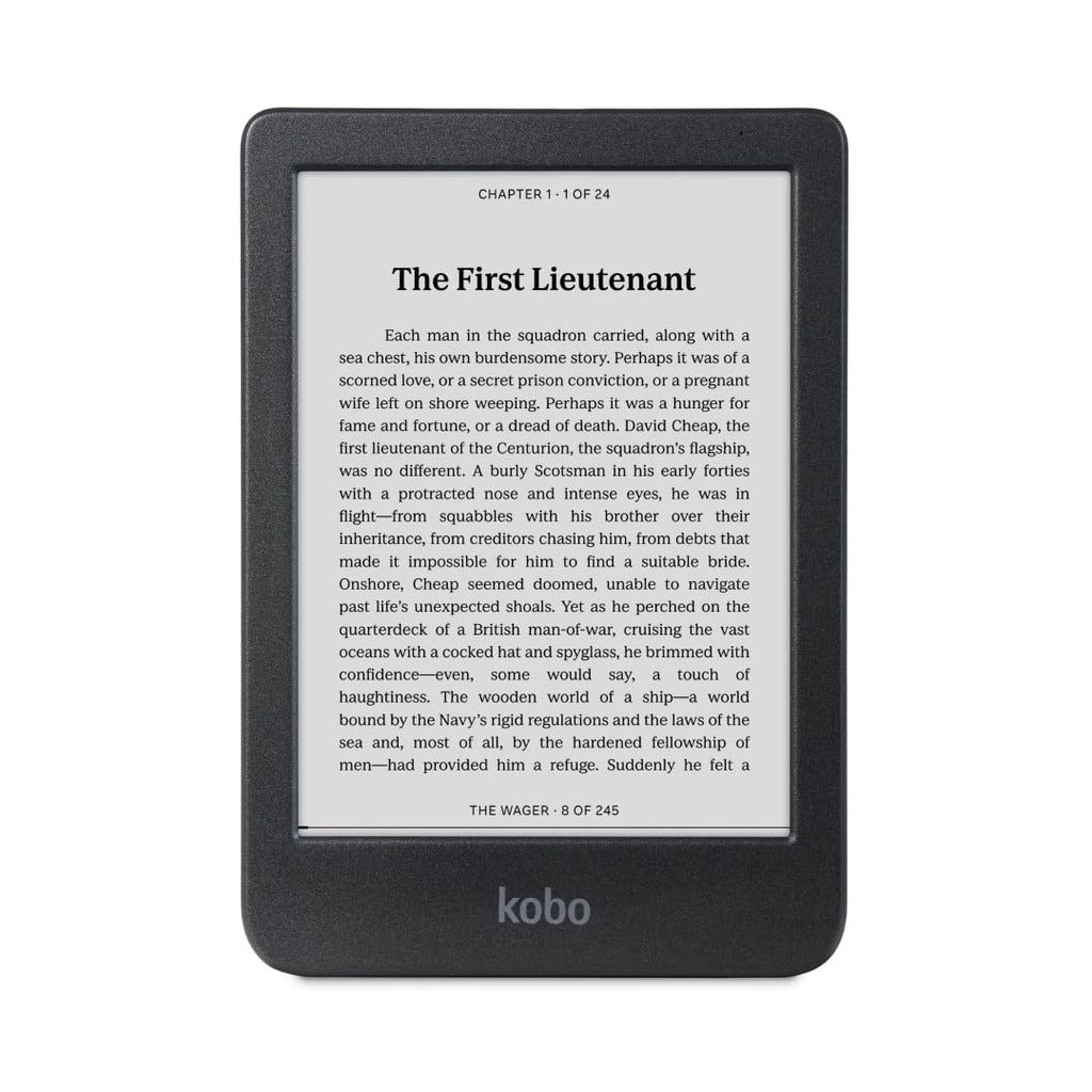 Liseuse KOBO Clara noir et blanc | écran tactile intuitif 6 pouces | Étanche | 16 Go